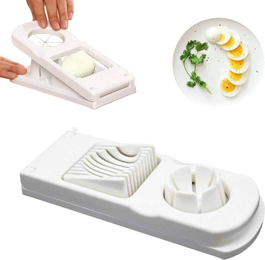Thuys Eiersnijder Eiersnijer Eier Snijder Eiersnijders Champignonsnijder Keukenbenodigdheden Keuken Accessoires Eiergereedschap Egg Slicer