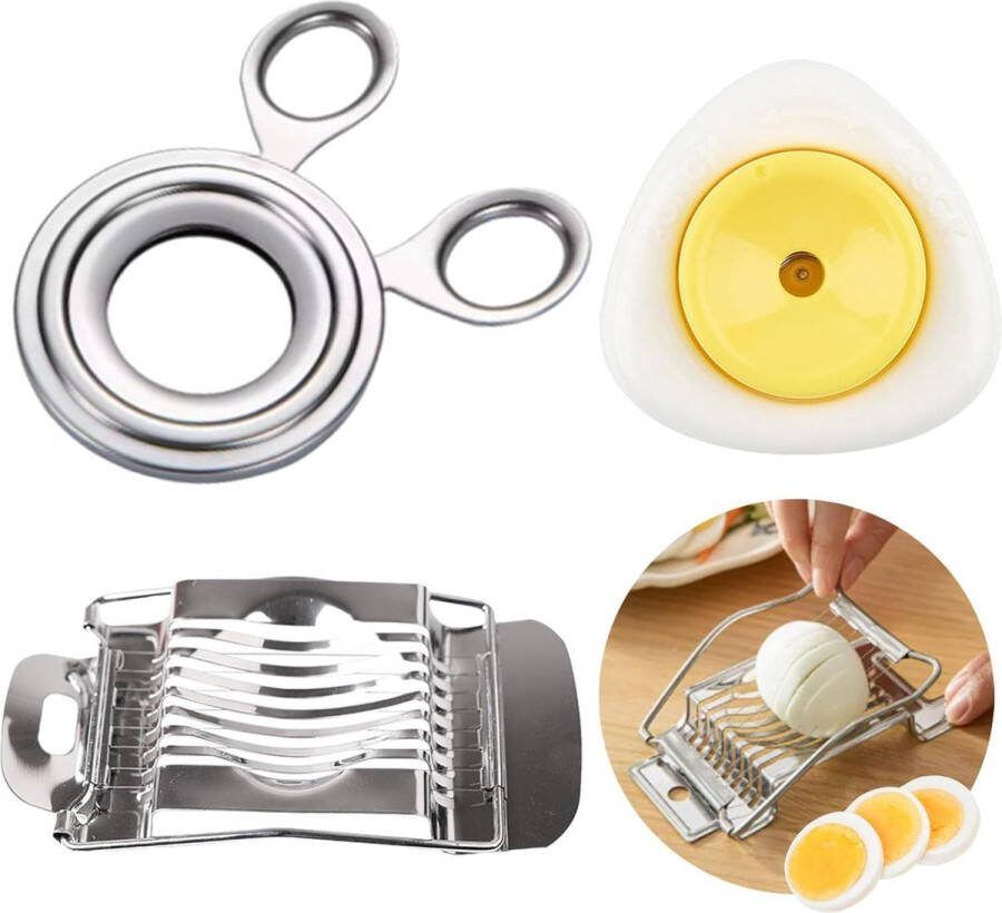 Thuys Eiersnijder Eiersnijer Eier Snijder Eiersnijders Champignonsnijder Keukenbenodigdheden Keuken Accessoires Eiergereedschap Egg Slicer
