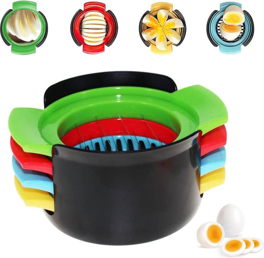 Thuys Eiersnijder Eiersnijer Eier Snijder Eiersnijders Champignonsnijder Keukenbenodigdheden Keuken Accessoires Eiergereedschap Egg Slicer