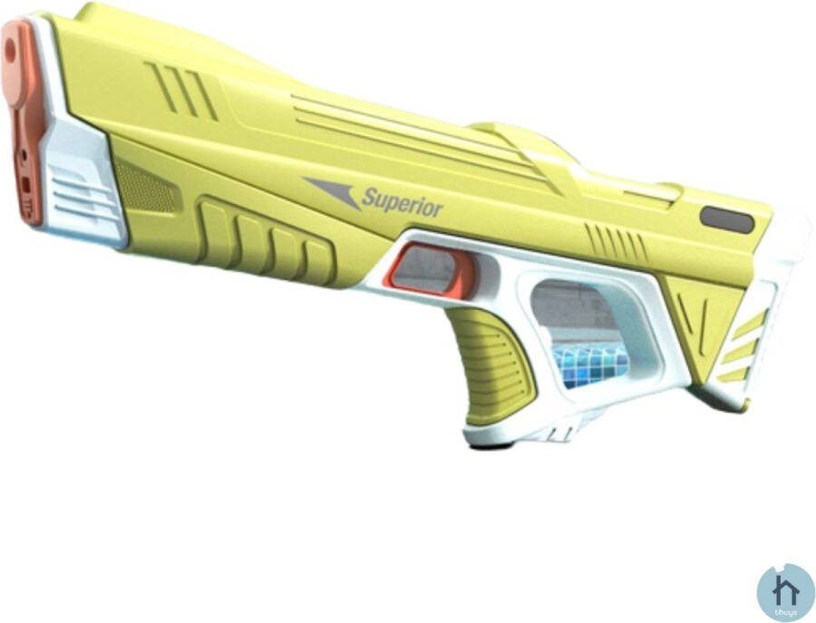 Thuys Elektrische Waterpistool Automatische Waterpistool Lange Afstand Schieten Waterdichte batterij Watergun Groen