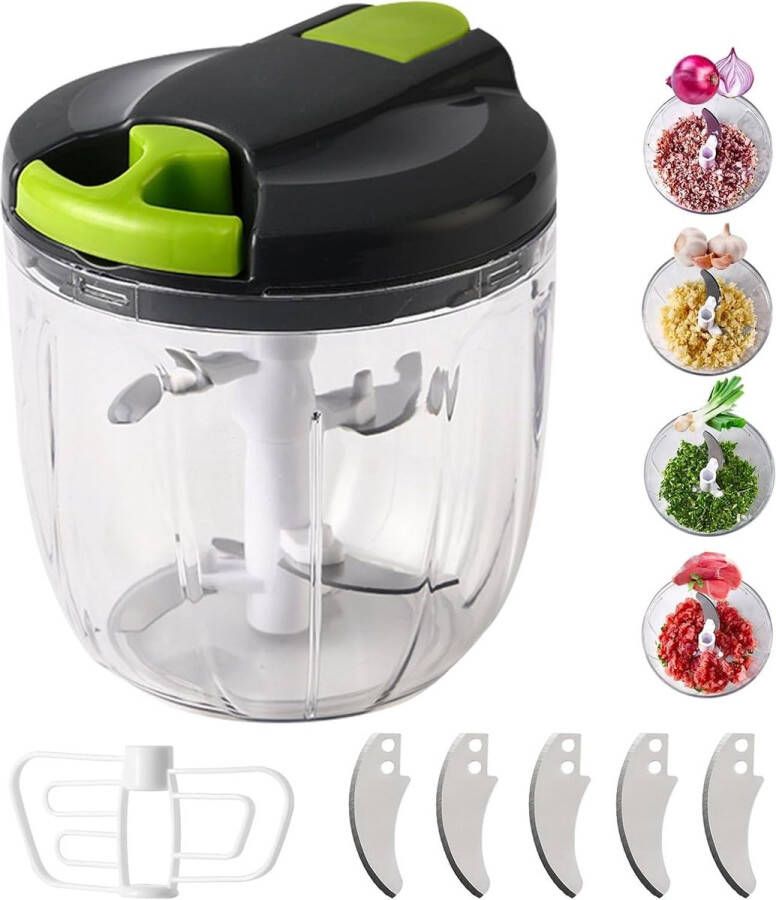Thuys Hakmolen Food Processor Food Chopper Groentesnijder Hakmolens Groente Chopper Keukensnijder Etensnijder Keuken Accessoires