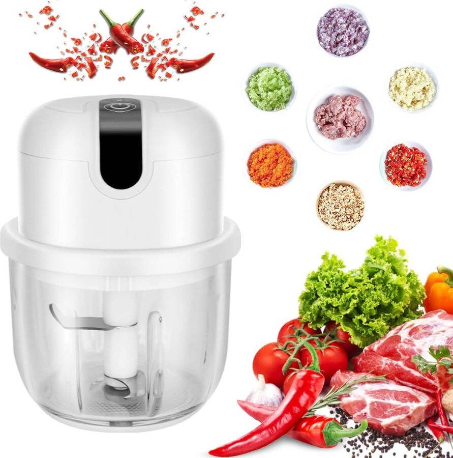 Thuys Hakmolen Food Processor Food Chopper Groentesnijder Hakmolens Groente Chopper Keukensnijder Etensnijder Keuken Accessoires