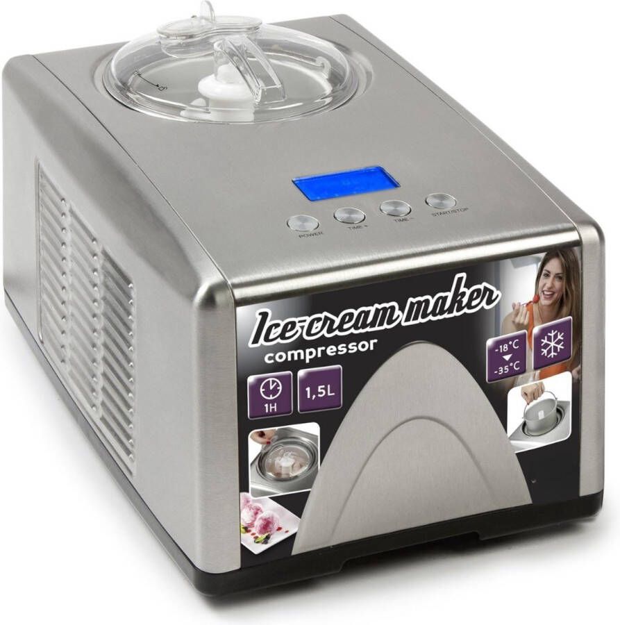Thuys IJsmaker IJsmachine voor thuis IJsmachine zelfvriezend IJsmachine zelf vriezend IJs machine Zelfvriezende ijsmachine Zelfvriezende ijsmachine voor thuis!