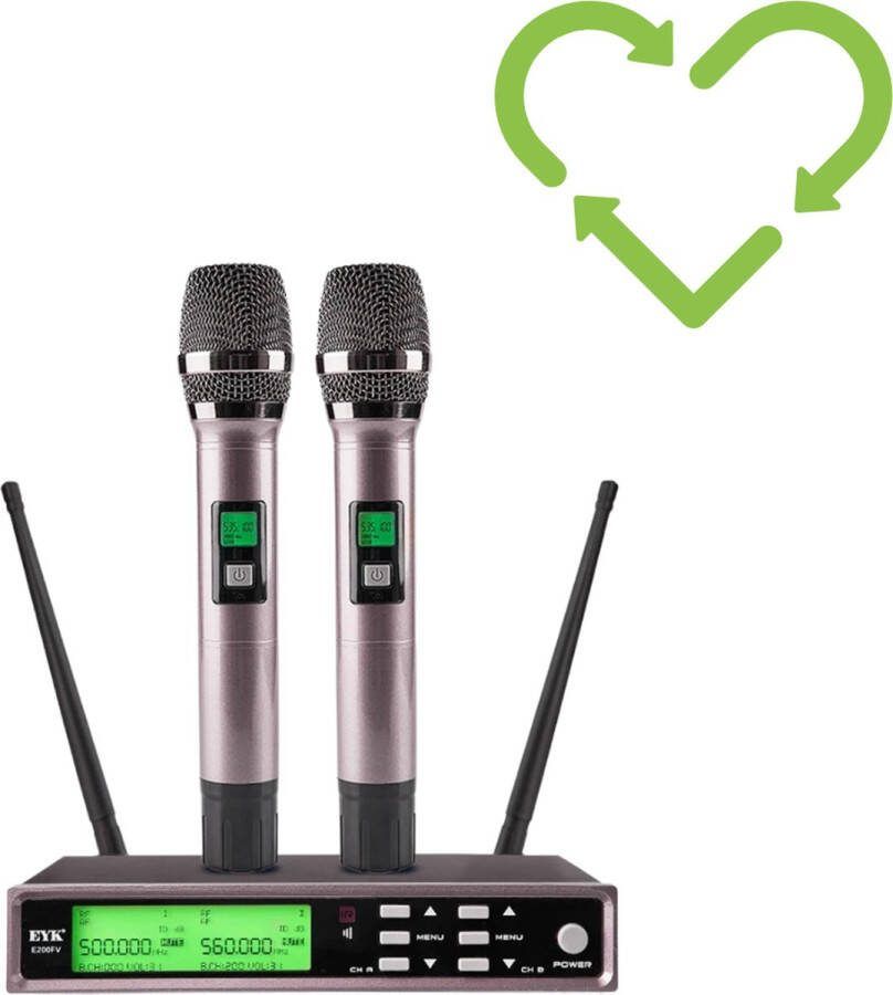 Thuys Karaoke Set Voor Volwassenen Karaoke Set Met 2 Microfoons Karaoke Set Voor Tv Karaoke Set Met Draadloze Microfoon Geavanceerde Kwaliteit