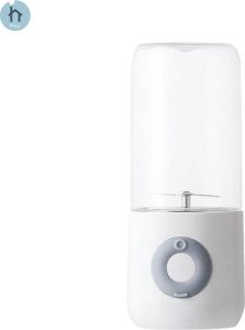 Thuys Mini Blender Draagbare Blender Op Batterij Accu Smoothie Maker Oplaadbaar BPA Vrij 500ml Wit