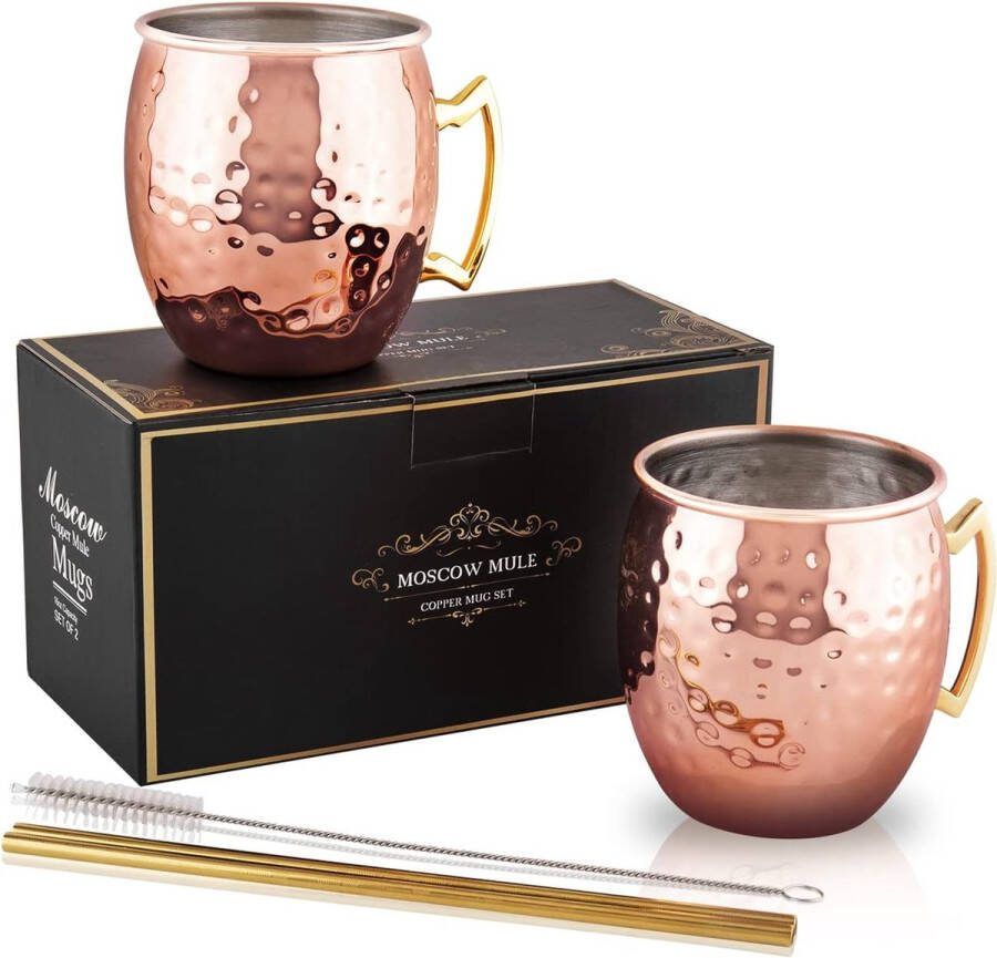Thuys Moscow Mule Bekers Moscow Mule Beker Moscow Mule Moskow Mule Bekers Cocktailglas Cocktailglazen