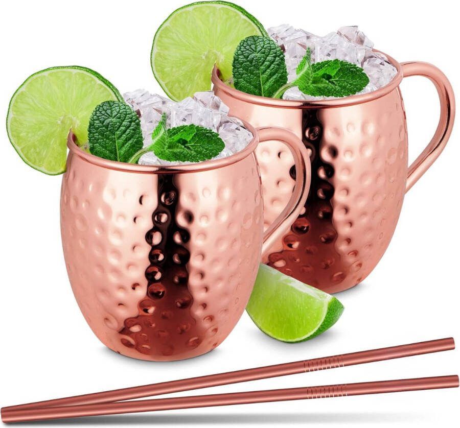 Thuys Moscow Mule Bekers Moscow Mule Beker Moscow Mule Moskow Mule Bekers Cocktailglas Cocktailglazen