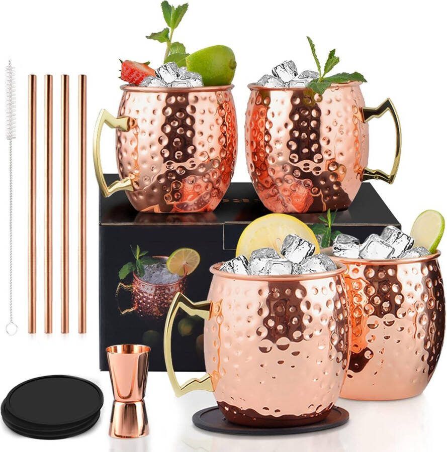 Thuys Moscow Mule Bekers Moscow Mule Beker Moscow Mule Moskow Mule Bekers Cocktailglas Cocktailglazen
