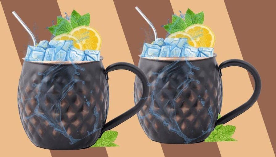 Thuys Moscow Mule Bekers Moscow Mule Beker Moscow Mule Moskow Mule Bekers Cocktailglas Cocktailglazen