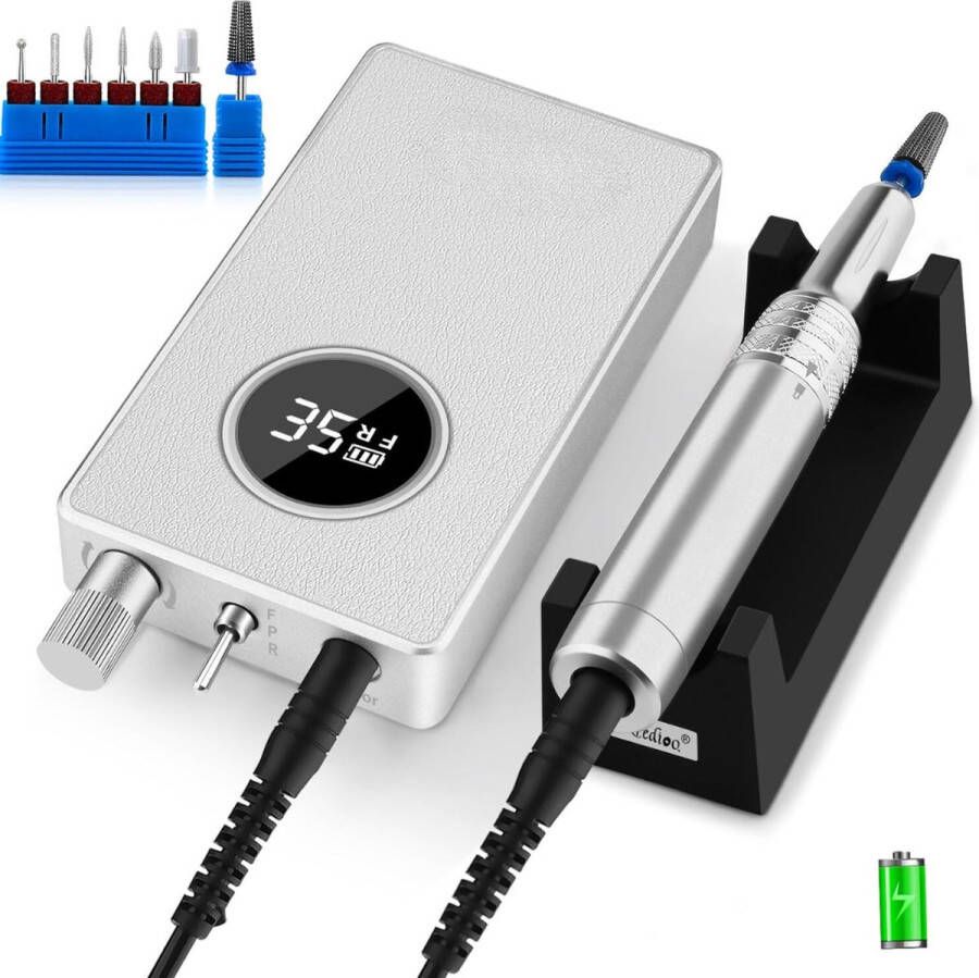 Thuys Nagelfrees set Nagelfrees elektrische Nagelfrees Electrisch Nagelfrees Manicure Pedicure Manicure set Manicureset Pedicureset Pedicure set Nagelfrees Machine Elektrische nagelvijl voor gelnagels Nagelfreesmachine