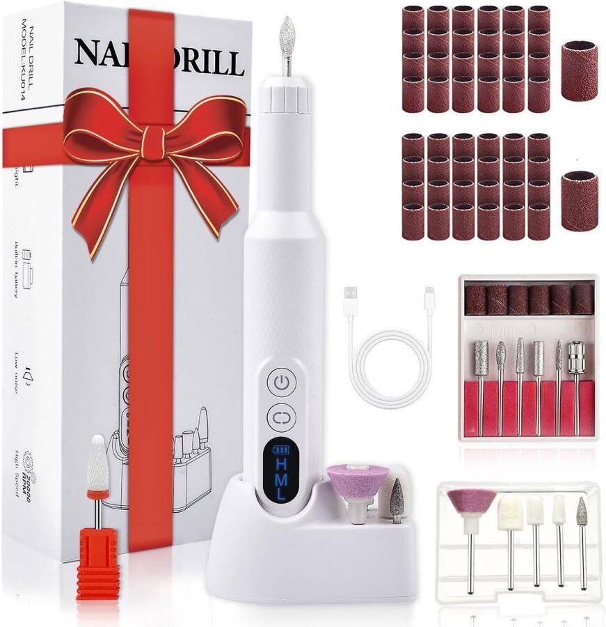 Thuys Nagelfrees set Nagelfrees elektrische Nagelfrees Electrisch Nagelfrees Manicure Pedicure Manicure set Manicureset Pedicureset Pedicure set Nagelfrees Machine Elektrische nagelvijl voor gelnagels Nagelfreesmachine