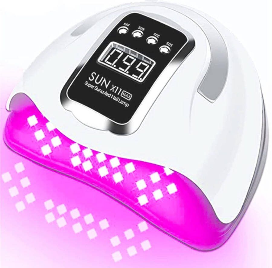 Thuys Nagellamp Nagel lamp Nagellamp LED Nagellamp LED UV Nagellamp voor Gel Nagellak Nagel Lamp Bureau Nageldroger Nageldrogers Nagel Droger Nageldroger voor Gel Nagellak Nageldroger LED