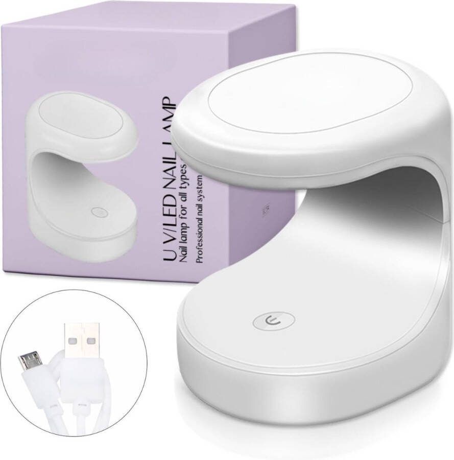 Thuys Nagellamp Nagel lamp Nagellamp LED Nagellamp LED UV Nagellamp voor Gel Nagellak Nagel Lamp Bureau Nageldroger Nageldrogers Nagel Droger Nageldroger voor Gel Nagellak Nageldroger LED