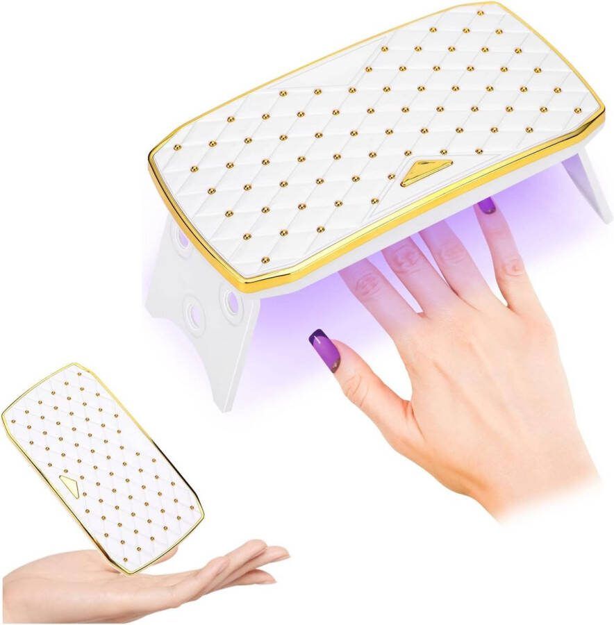 Thuys Nagellamp Nagel lamp Nagellamp LED Nagellamp LED UV Nagellamp voor Gel Nagellak Nagel Lamp Bureau Nageldroger Nageldrogers Nagel Droger Nageldroger voor Gel Nagellak Nageldroger LED