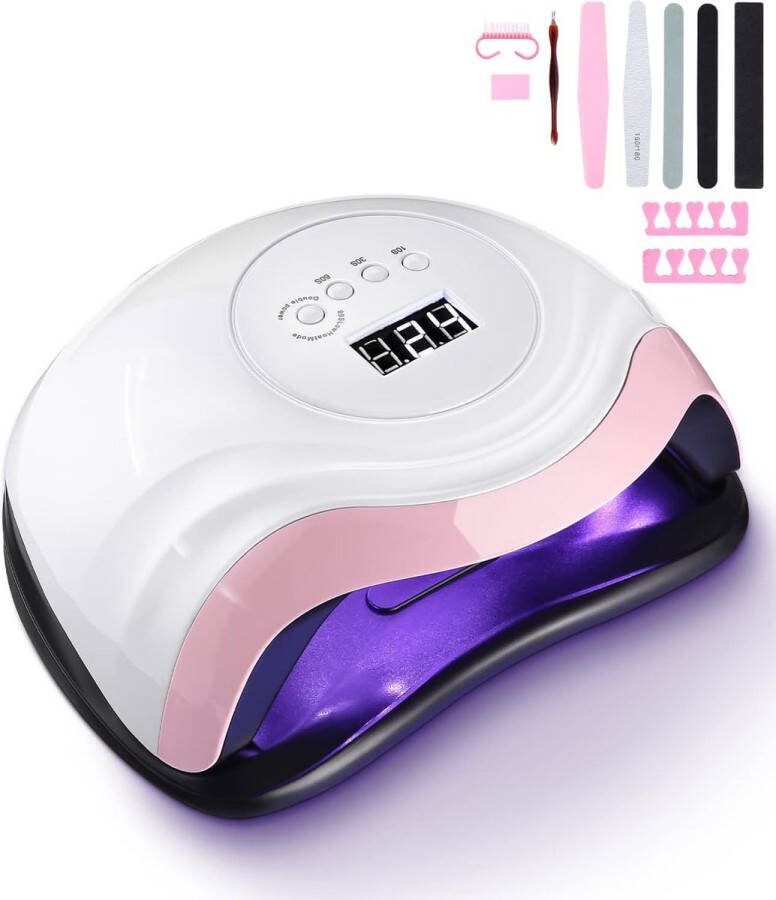 Thuys Nagellamp Nagel lamp Nagellamp LED Nagellamp LED UV Nagellamp voor Gel Nagellak Nagel Lamp Bureau Nageldroger Nageldrogers Nagel Droger Nageldroger voor Gel Nagellak Nageldroger LED