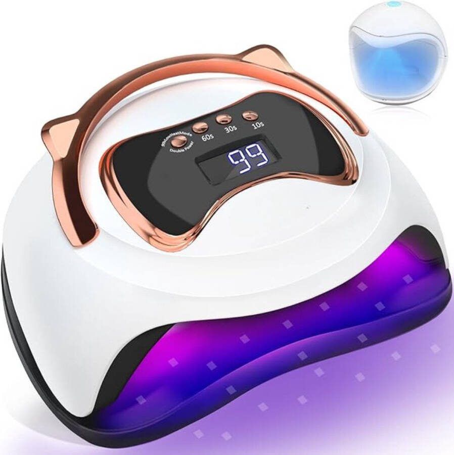 Thuys Nagellamp Nagel lamp Nagellamp LED Nagellamp LED UV Nagellamp voor Gel Nagellak Nagel Lamp Bureau Nageldroger Nageldrogers Nagel Droger Nageldroger voor Gel Nagellak Nageldroger LED