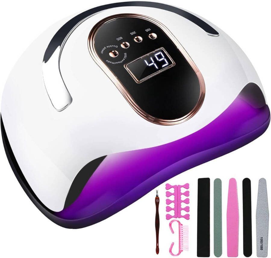 Thuys Nagellamp Nagel lamp Nagellamp LED Nagellamp LED UV Nagellamp voor Gel Nagellak Nagel Lamp Bureau Nageldroger Nageldrogers Nagel Droger Nageldroger voor Gel Nagellak Nageldroger LED