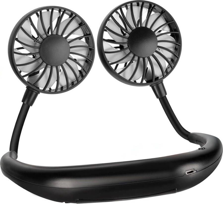 Thuys Nekventilator Nek Ventilator Nek Ventilator met Koeling Neck Fan Nek Fan Nek Airco Gezichtsventilator Hoofd Ventilator Draagbare Nek Ventilator