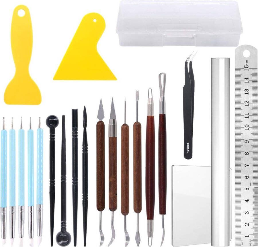 Thuys Pottenbakken Gereedschap Pottenbakkersgereedschapset Boetseer Gereedschap Klei Gereedschap Boetseer Set Beeldhouwen Pottenbakken Boetseergereedschap Kleigereedschap Modelleergereedschap