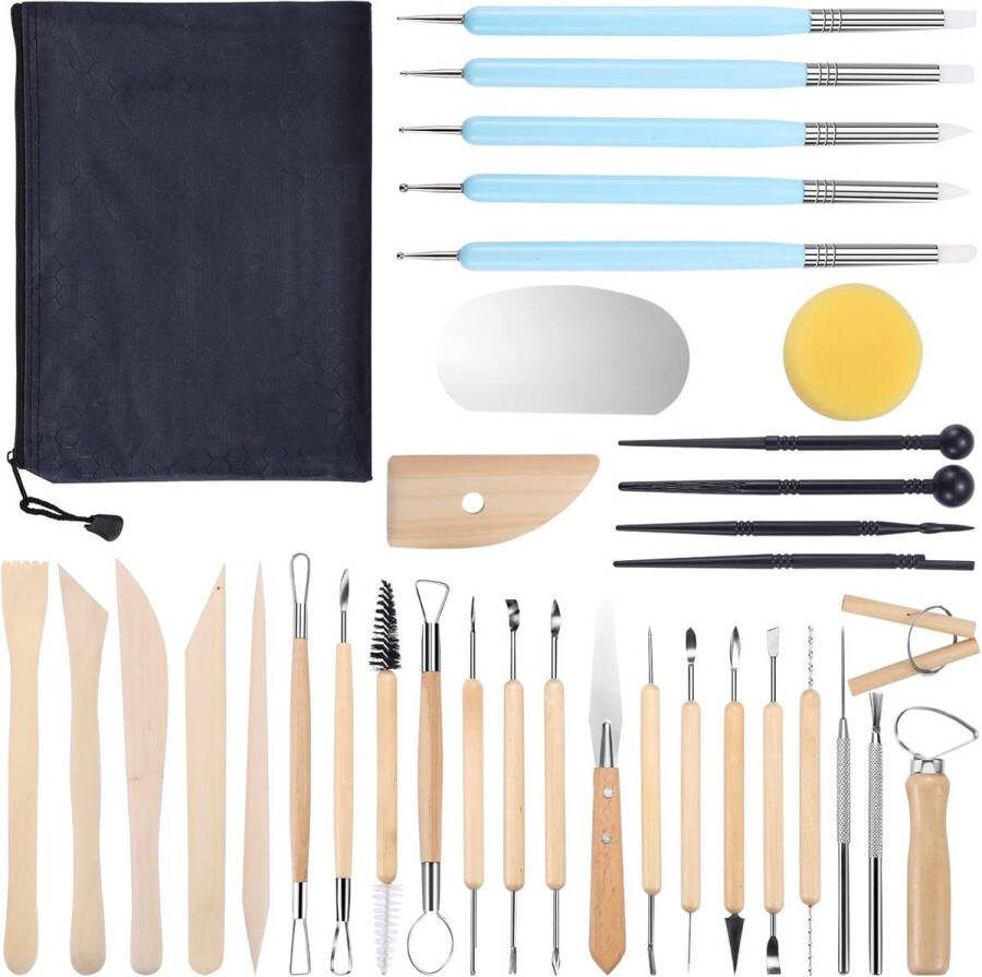 Thuys Pottenbakken Gereedschap Pottenbakkersgereedschapset Boetseer Gereedschap Klei Gereedschap Boetseer Set Beeldhouwen Pottenbakken Boetseergereedschap Kleigereedschap Modelleergereedschap