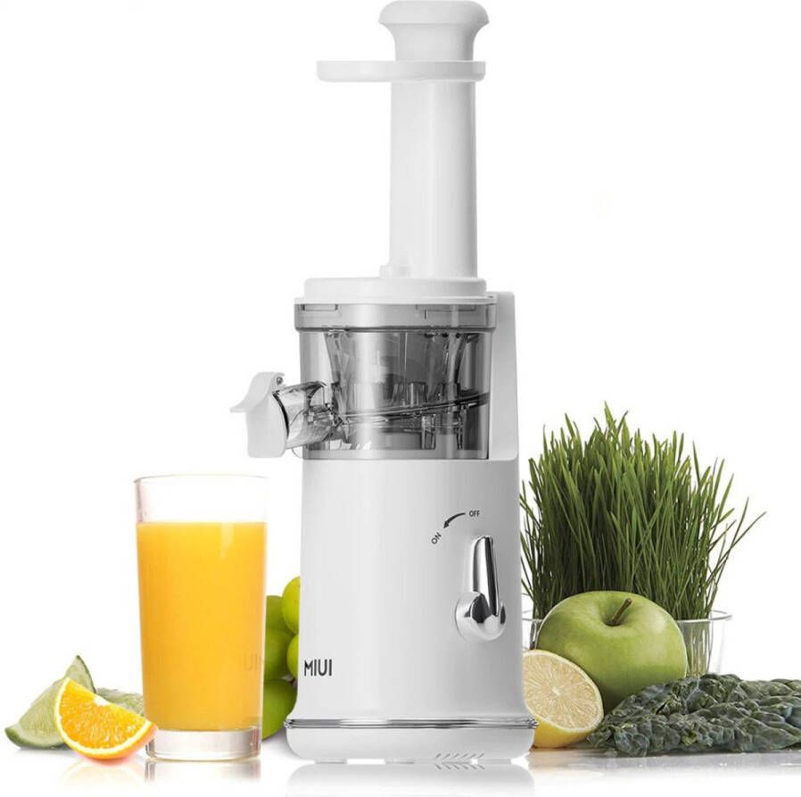LooMar Slowjuicer Sapcentrifuge Groenten en Fruit ijsmaker Machine Juicer Behoudt Vitaminen en Mineralen