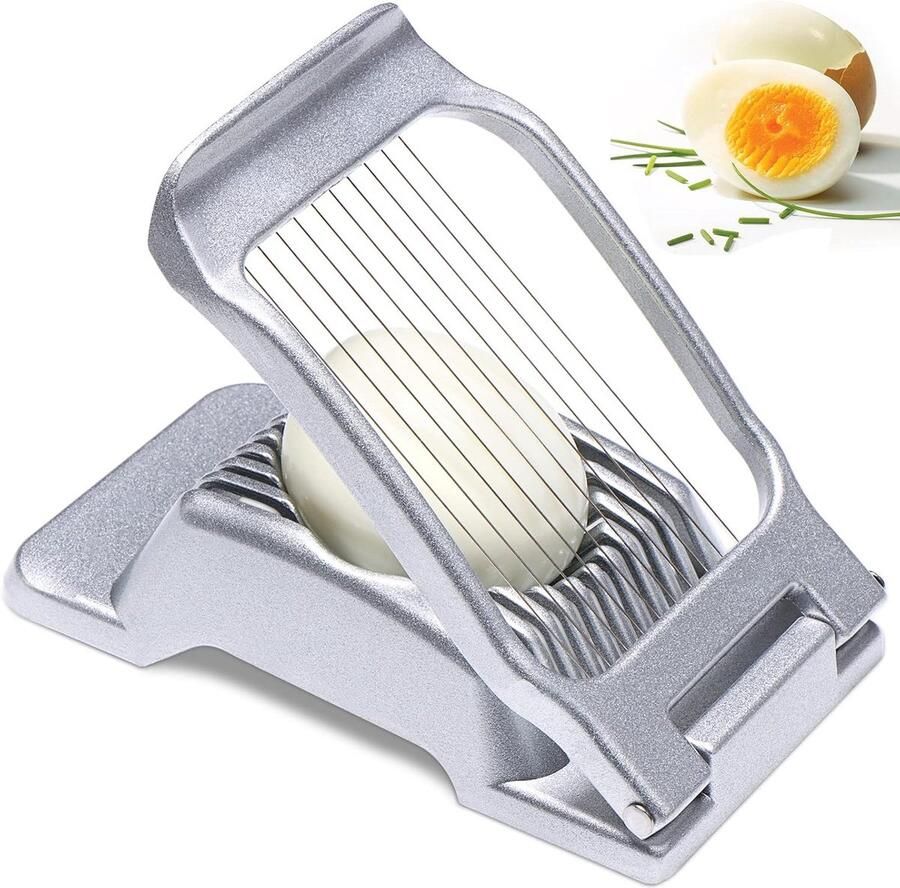 Thuys Eiersnijder Eiersnijer Eier Snijder Eiersnijders Champignonsnijder Keukenbenodigdheden Keuken Accessoires Eiergereedschap Egg Slicer
