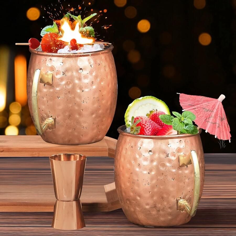 Thuys Moscow Mule Bekers Moscow Mule Beker Moscow Mule Moskow Mule Bekers Cocktailglas Cocktailglazen