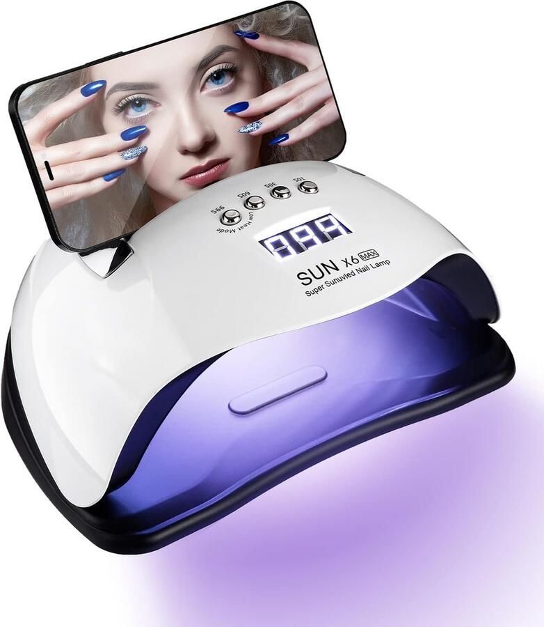 Thuys Nagellamp Nagel lamp Nagellamp LED Nagellamp LED UV Nagellamp voor Gel Nagellak Nagel Lamp Bureau Nageldroger Nageldrogers Nagel Droger Nageldroger voor Gel Nagellak Nageldroger LED