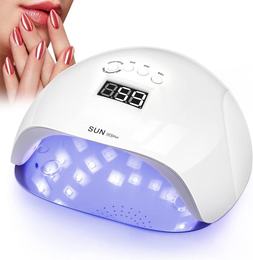 Thuys Nagellamp Nagel lamp Nagellamp LED Nagellamp LED UV Nagellamp voor Gel Nagellak Nagel Lamp Bureau Nageldroger Nageldrogers Nagel Droger Nageldroger voor Gel Nagellak Nageldroger LED
