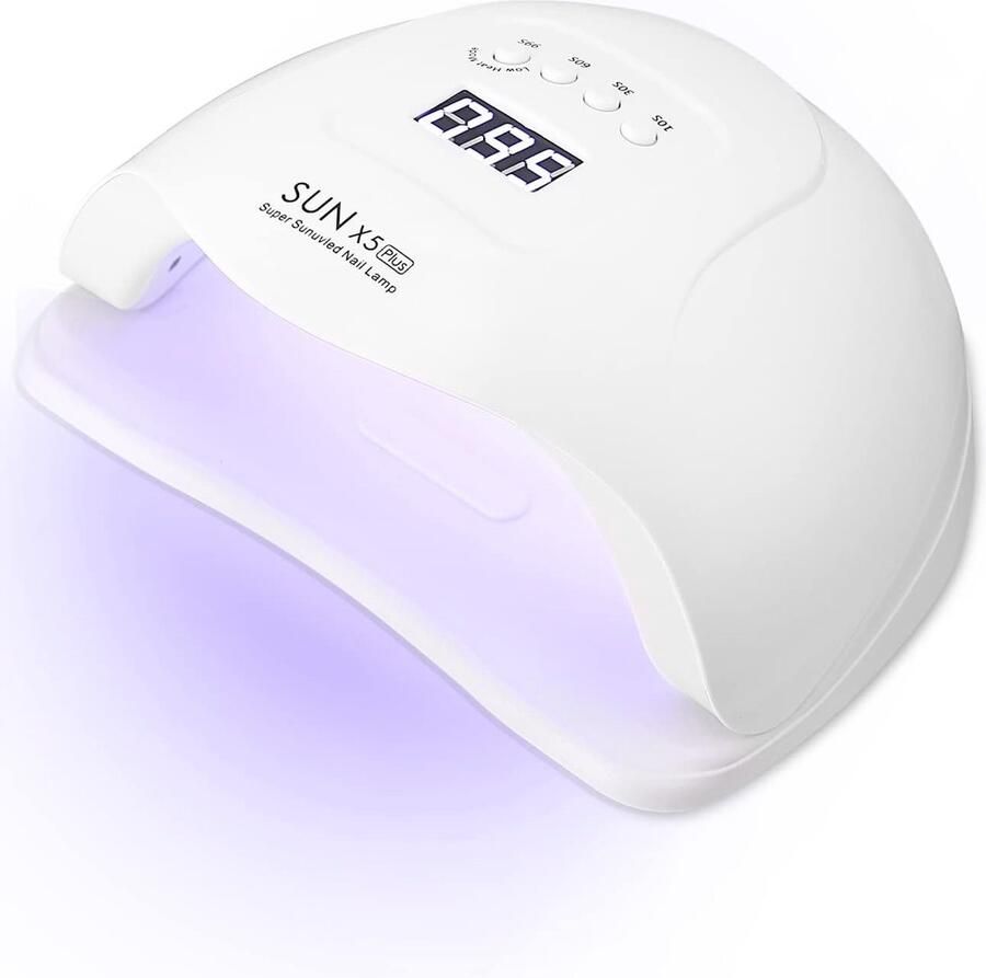Thuys Nagellamp Nagel lamp Nagellamp LED Nagellamp LED UV Nagellamp voor Gel Nagellak Nagel Lamp Bureau Nageldroger Nageldrogers Nagel Droger Nageldroger voor Gel Nagellak Nageldroger LED