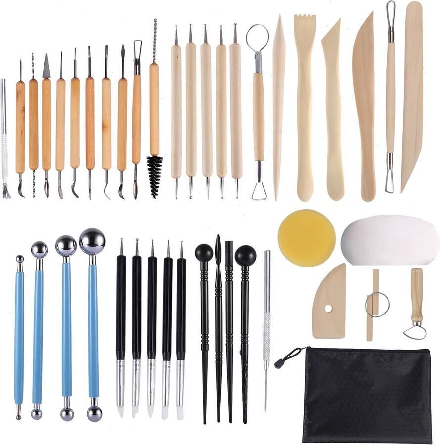 Thuys Pottenbakken Gereedschap Pottenbakkersgereedschapset Boetseer Gereedschap Klei Gereedschap Boetseer Set Beeldhouwen Pottenbakken Boetseergereedschap Kleigereedschap Modelleergereedschap