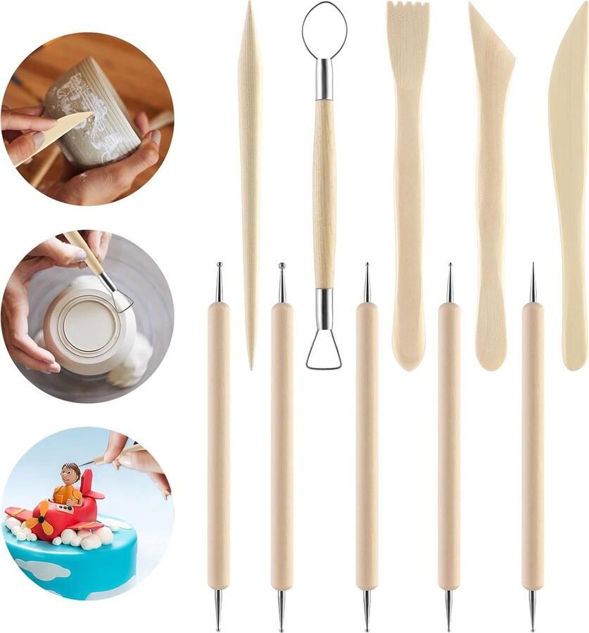 Thuys Pottenbakken Gereedschap Pottenbakkersgereedschapset Boetseer Gereedschap Klei Gereedschap Boetseer Set Beeldhouwen Pottenbakken Boetseergereedschap Kleigereedschap Modelleergereedschap