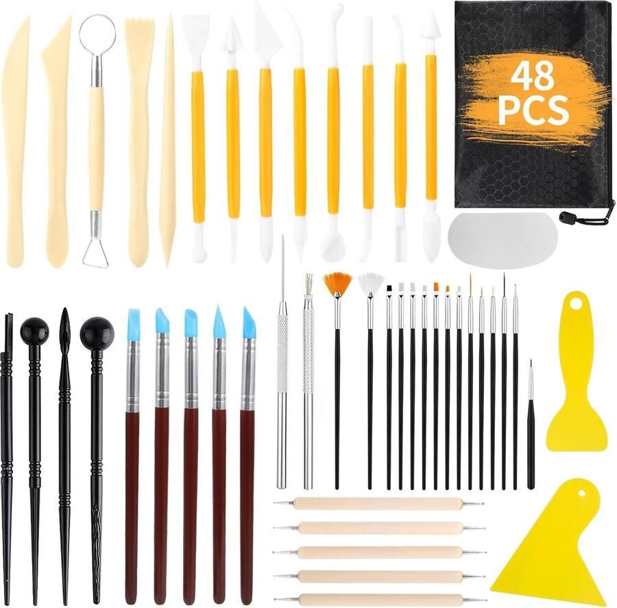 Thuys Pottenbakken Gereedschap Pottenbakkersgereedschapset Boetseer Gereedschap Klei Gereedschap Boetseer Set Beeldhouwen Pottenbakken Boetseergereedschap Kleigereedschap Modelleergereedschap