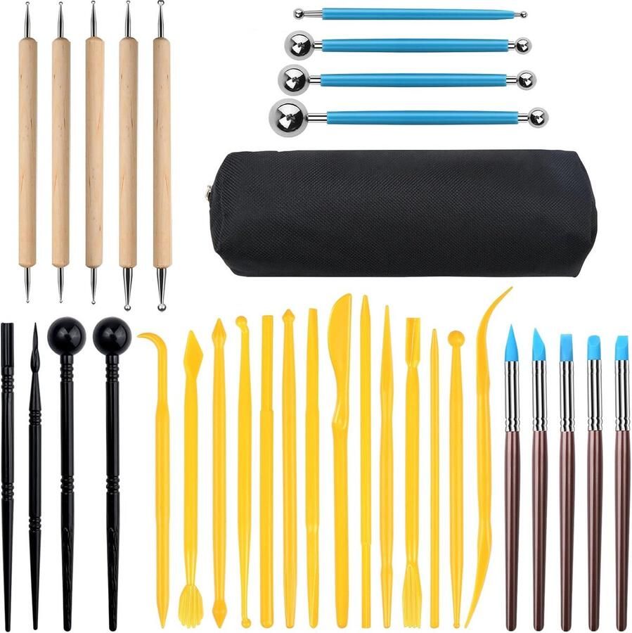 Thuys Pottenbakken Gereedschap Pottenbakkersgereedschapset Boetseer Gereedschap Klei Gereedschap Boetseer Set Beeldhouwen Pottenbakken Boetseergereedschap Kleigereedschap Modelleergereedschap