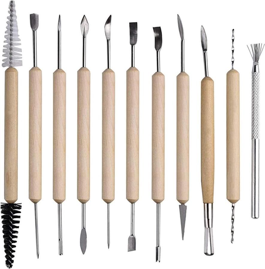 Thuys Pottenbakken Gereedschap Pottenbakkersgereedschapset Boetseer Gereedschap Klei Gereedschap Boetseer Set Beeldhouwen Pottenbakken Boetseergereedschap Kleigereedschap Modelleergereedschap