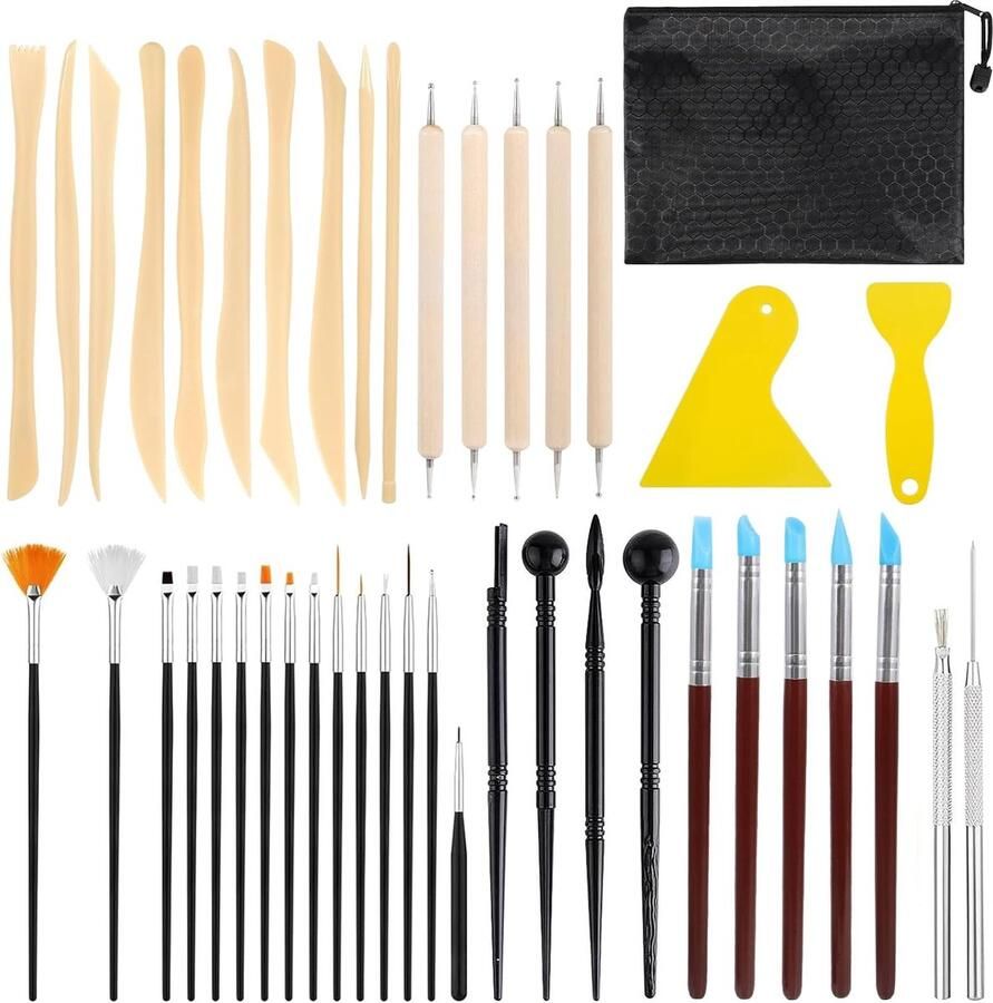 Thuys Pottenbakken Gereedschap Pottenbakkersgereedschapset Boetseer Gereedschap Klei Gereedschap Boetseer Set Beeldhouwen Pottenbakken Boetseergereedschap Kleigereedschap Modelleergereedschap