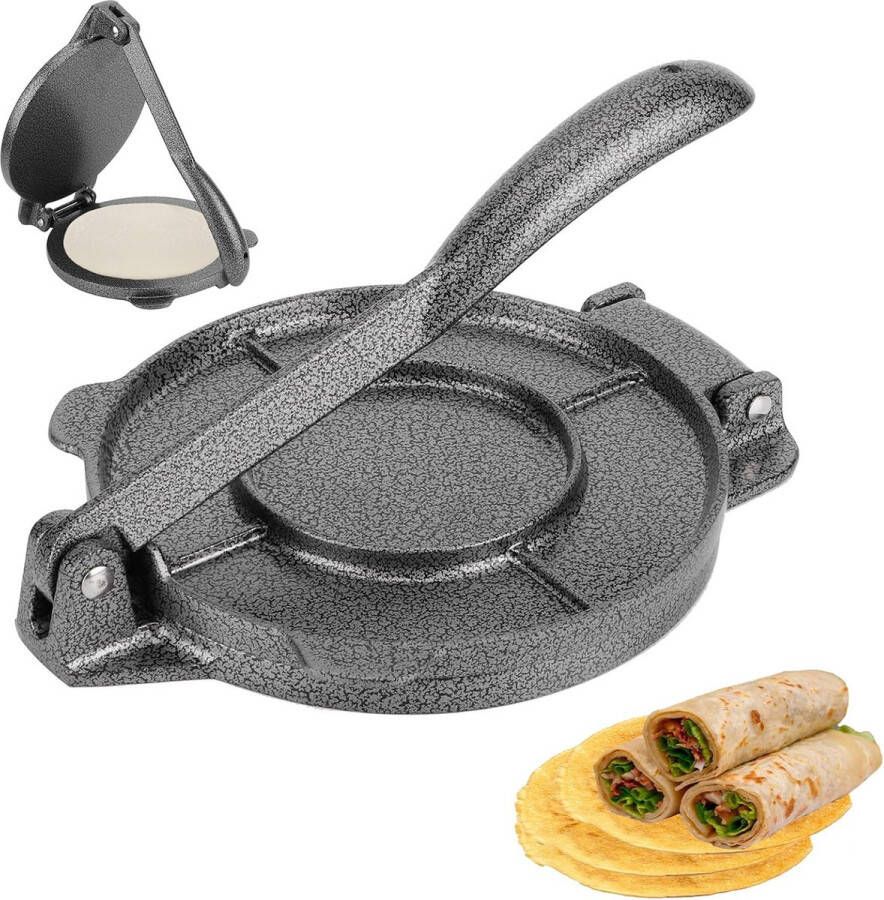 Thuys Tortilla Pers Tortillapers Tortilla Press Tortillapress Tortilla Maker Maak je eigen Tortilla's!