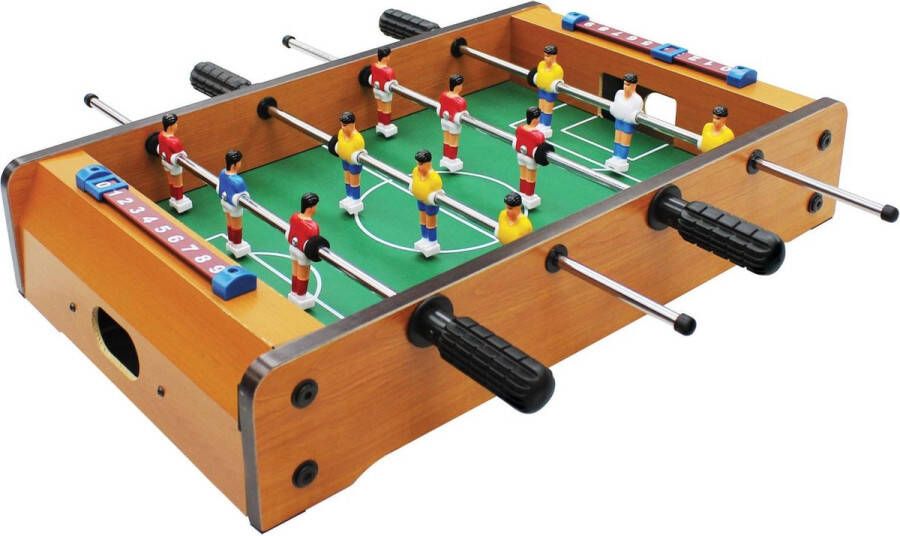 Tabletop voetbalspel Mini Voetbaltafel Tafelvoetbal 50 x 31 cm Voetballen Tafelvoetballen Tafelvoetbal spel klein voor kinderen en volwassenen