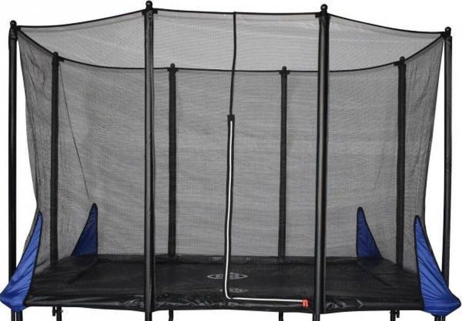 No brand SPRING Trampoline Veiligheidsnet Los Vangnet 183 cm x 244 cm Ovaal Zwart