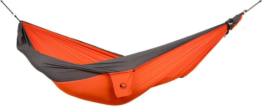 Ticket to the Moon King Size Hangmat Orange Dark Grey