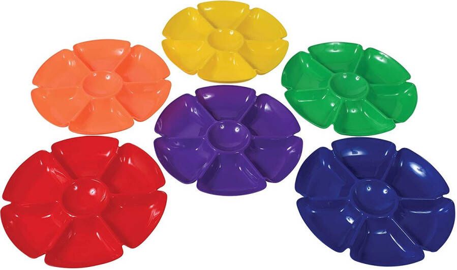 TickiT Flower Sorting Trays 6 Colour