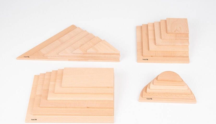 TickiT Natural Architect Panels Set