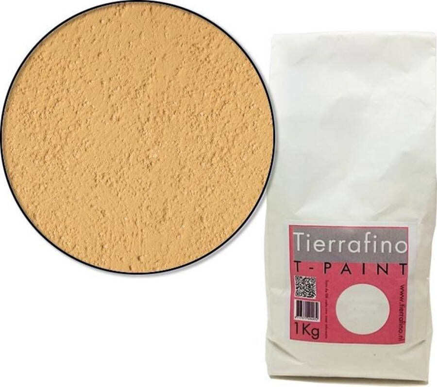 Tierrafino Leem Structuurverf -Tpaint testverpakking Romeinse Oker 1