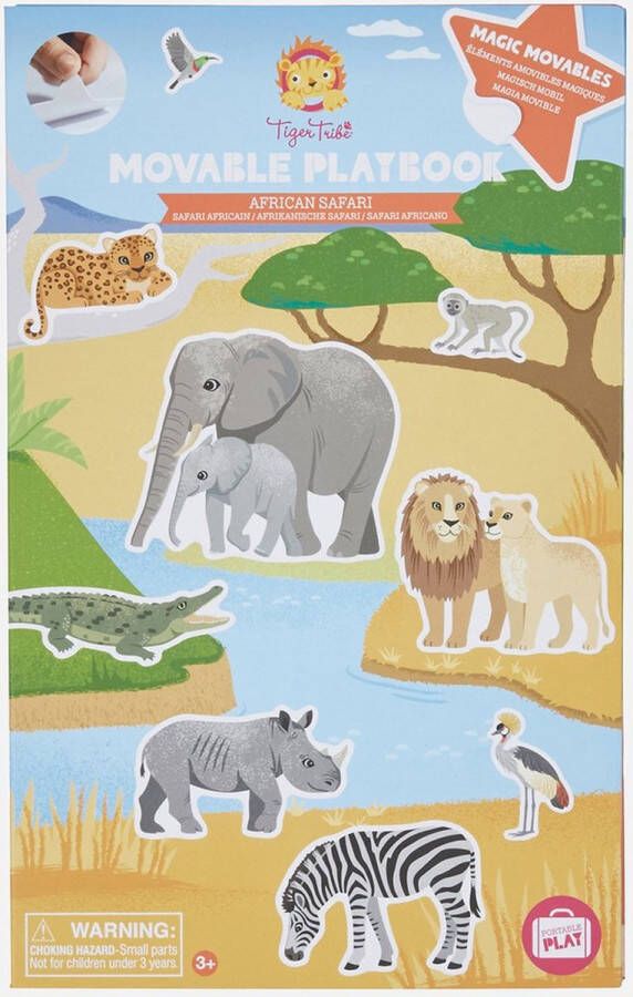 Tiger Tribe Magisch stickerboek African Safari