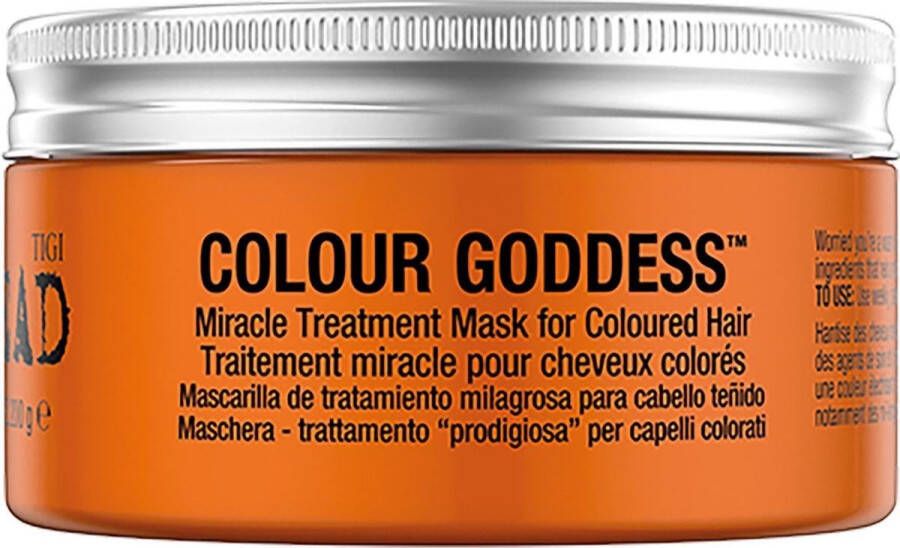 TIGI. Tigi Bed Head Colour Goddess Miracle Treatment 200ml haarmasker Unisex