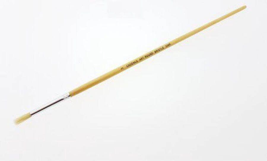 Tijdelijk Cadence CA 258R rond Bristle penseel 3 04 011 258R NO:3 4mm