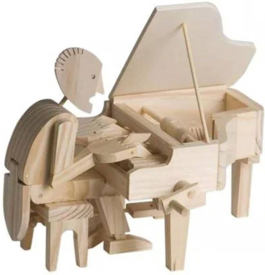 Timberkits bouwpakket Pianist DIY Modelbouwpakket