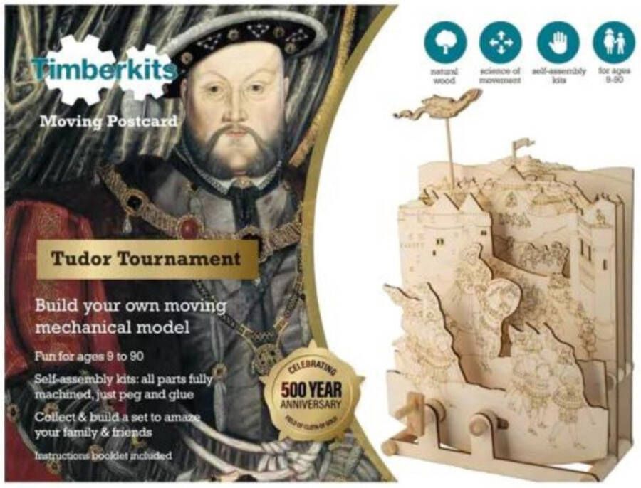 Timberkits bouwpakket Tudor Tournament DIY Modelbouwpakket