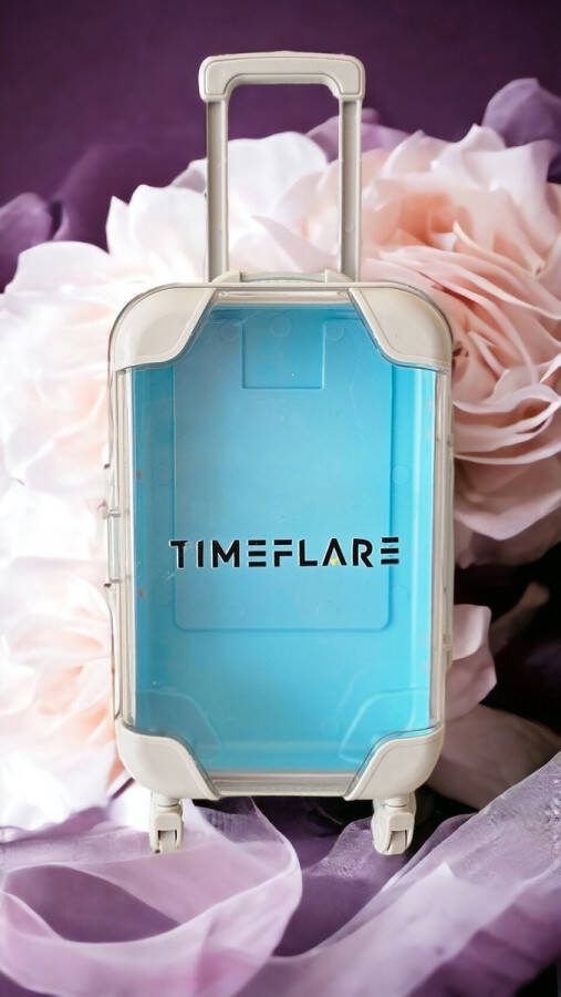 TIMEFLARE Mini Trolley Case Blauw