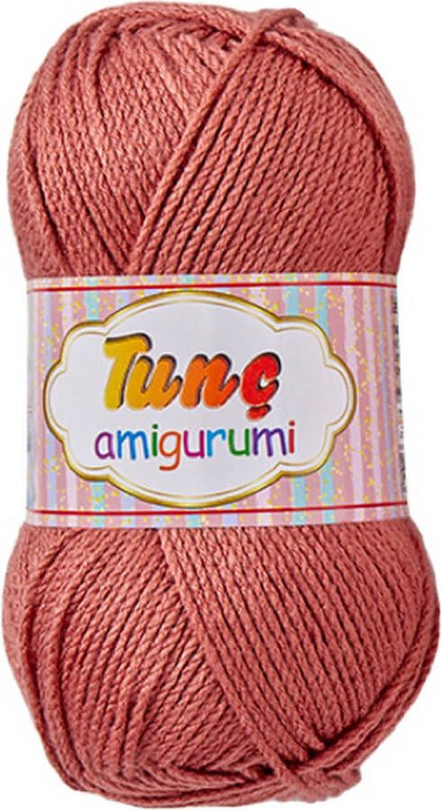 Tinc amigurumi 5 bollen rosewood 100grams bollen haakgaren acryl garen voor pendikte 4 a 5mm (nr 214)